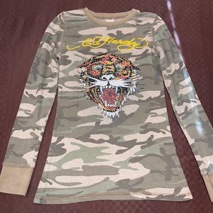 3 ED HARDY SHIRTS